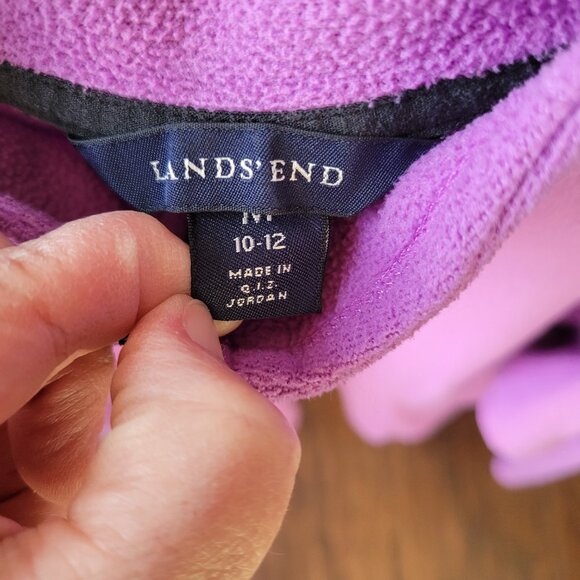 Womens Lands End Zip up sweatshirt - Picture 5 of 5